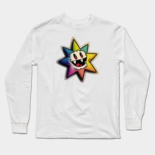 Cartoon colourful star Long Sleeve T-Shirt